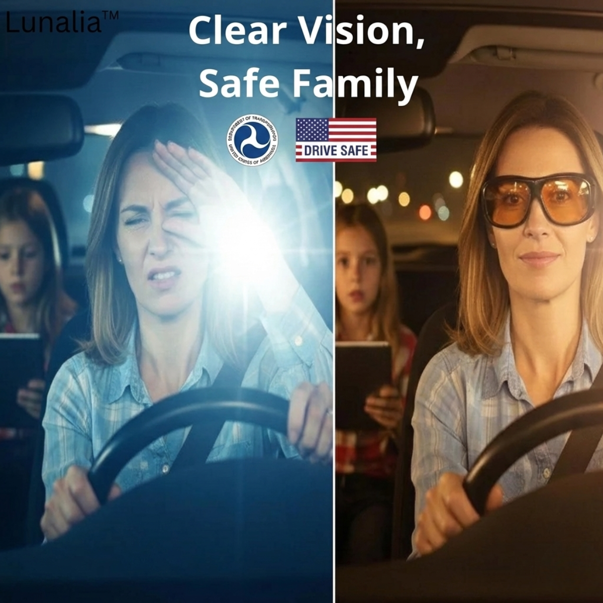 Lunalia's Glasses - Drive Safely at Night!